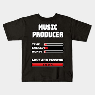 Life Of A Music Producer Kids T-Shirt